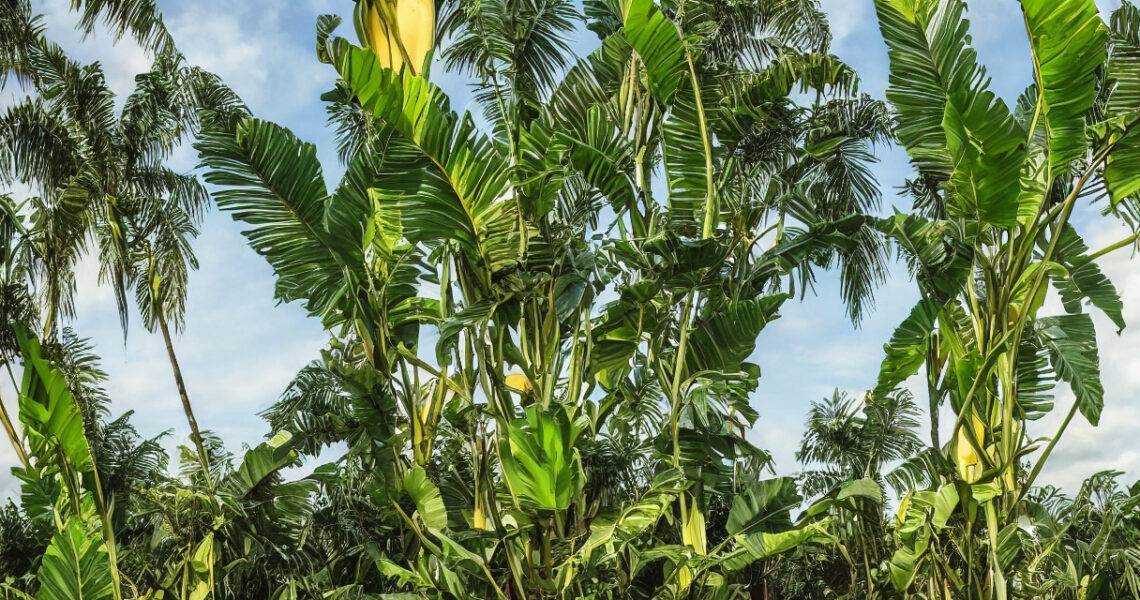 Sådan dyrker du din egen bananpalme i Danmark